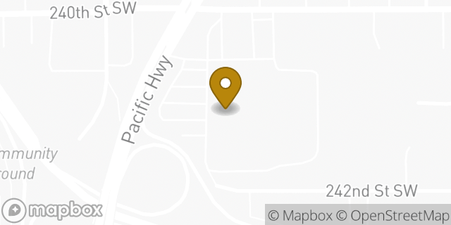 Map showing the location of Amazon Locker - Agazio in Edmonds, WA 98026