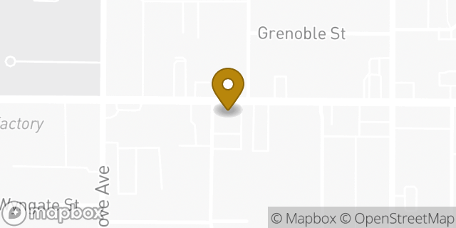 Map showing the location of Bank of America Financial Center & Walk-Up ATM | Sunland in Sunland, CA 91040