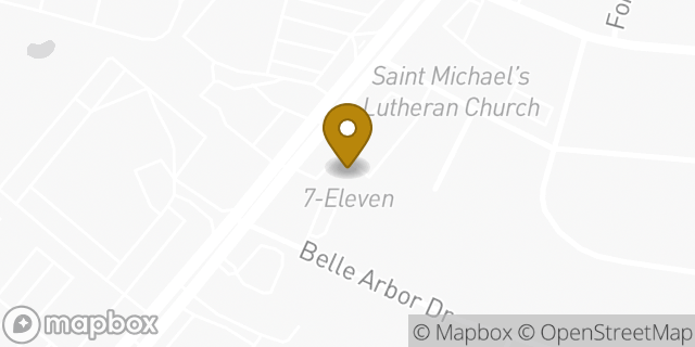 Map showing the location of Amazon Locker - Hockley in Cherry Hill, NJ 08034