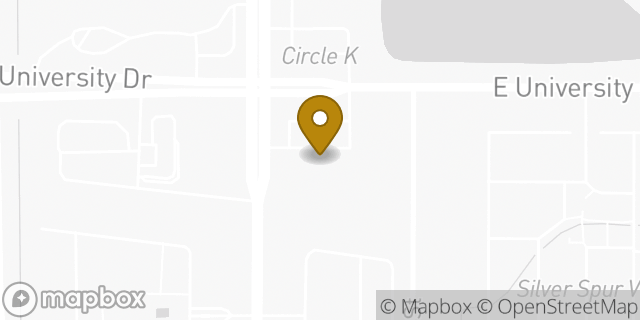 Map showing the location of QuikTrip in Mesa, AZ 85207