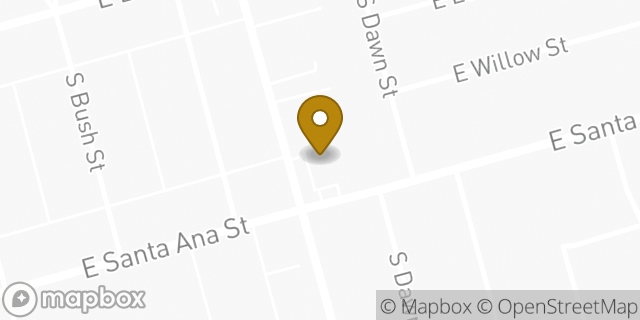 Map showing the location of Amazon Locker - Antonio in Anaheim, CA 92805