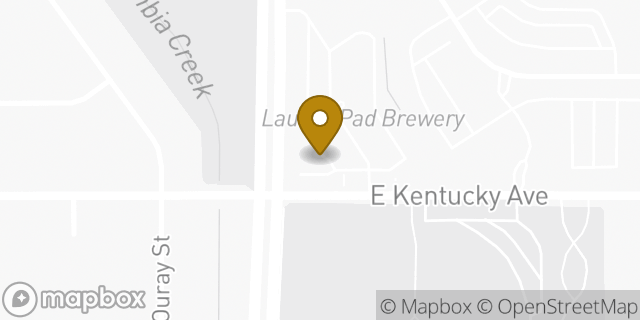 Map showing the location of ATM 7ELEVEN-FCTI in Aurora, CO 80017