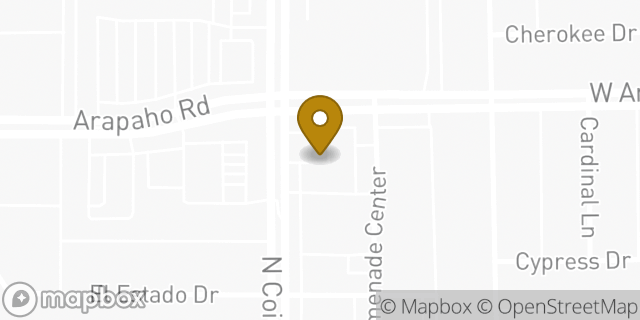 Map showing the location of Amazon Locker - Documentary in Richardson, TX 75080