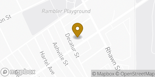 Map showing the location of American Legion in Philadelphia, PA 19136