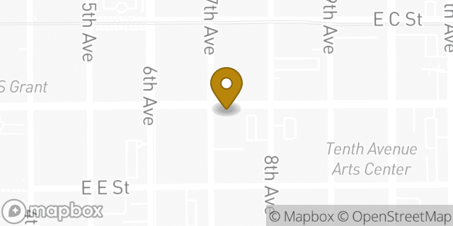 Map showing the location of Chase Mortgage in San Diego, CA 92101