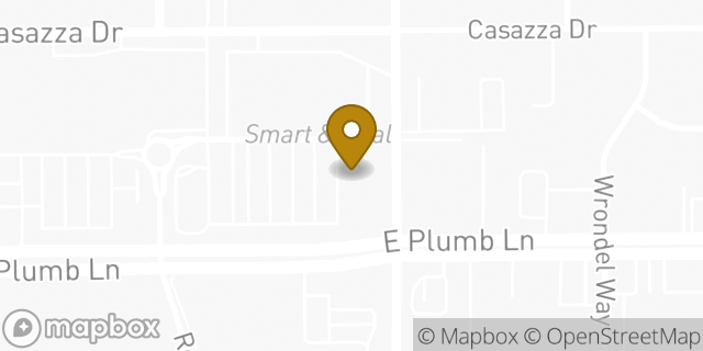 Map showing the location of Baskin-Robbins in Reno, NV 89502