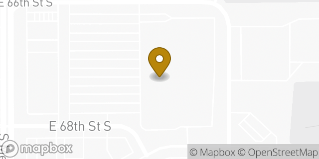 Map showing the location of Subway in Tulsa, OK 74133