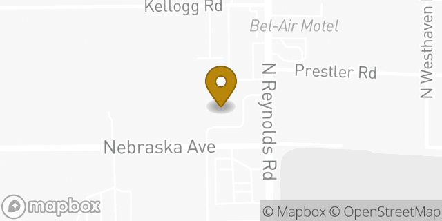 Map showing the location of AutoZone in Toledo, OH 43615