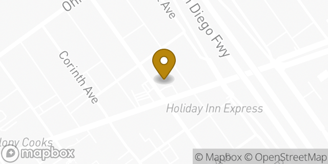 Map showing the location of 7-Eleven in Los Angeles, CA 90025