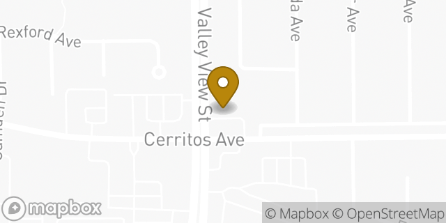 Map showing the location of 7-Eleven in Buena Park, CA 90620