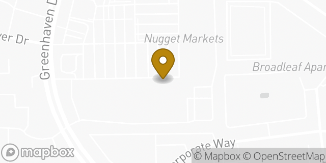 Map showing the location of Marshalls in Sacramento, CA 95831