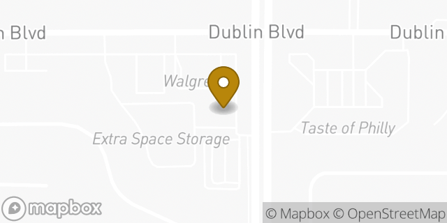 Map showing the location of AutoZone in Colorado Springs, CO 80918