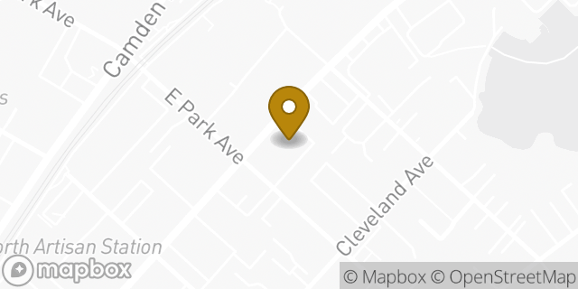 Map showing the location of CVS Pharmacy in Charlotte, NC 28203