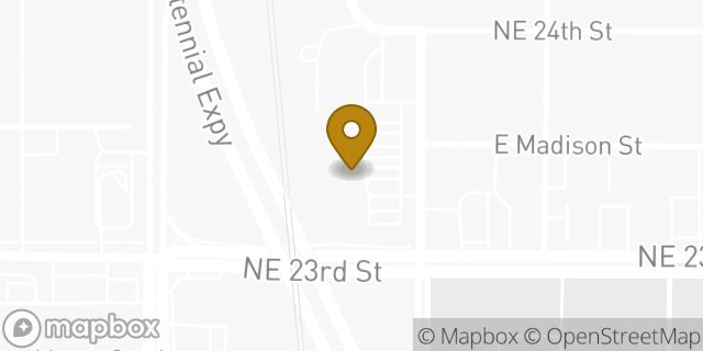 Map showing the location of Amazon Locker - Celestin in Oklahoma City, OK 73103
