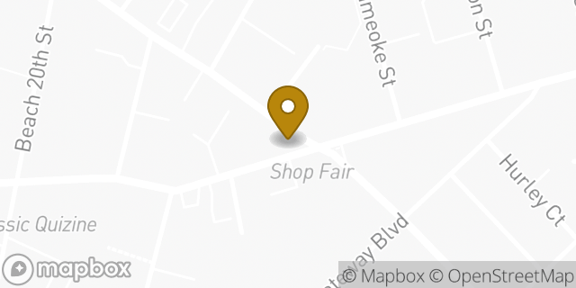 Map showing the location of Subway in Far Rockaway, NY 11691