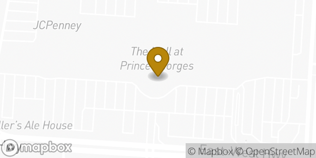 Map showing the location of McDonald's in Hyattsville, MD 20782