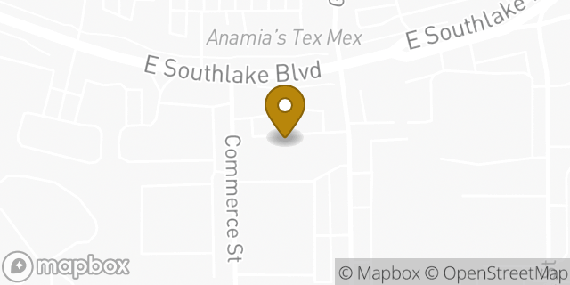 Map showing the location of QuikTrip in Southlake, TX 76092