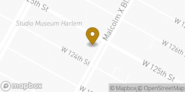 Map showing the location of Whole Foods Market in New York, NY 10027