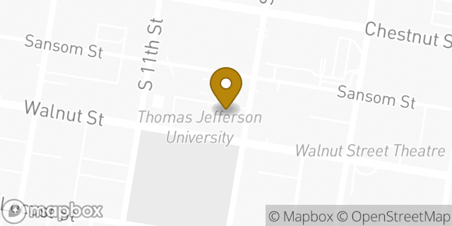 Map showing the location of Sheridan Building in Philadelphia, PA 19107