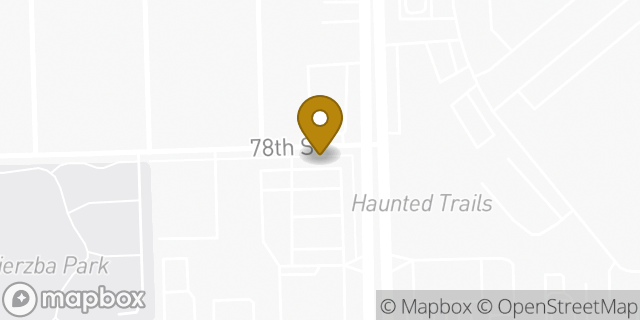 Map showing the location of Aldi in Bridgeview, IL 60455