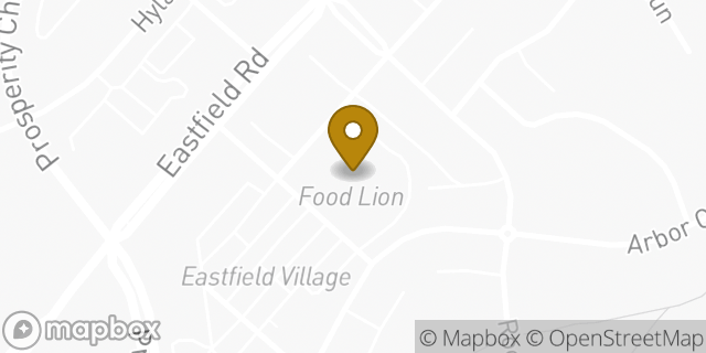 Map showing the location of Food Lion in Charlotte, NC 28078