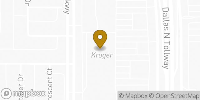 Map showing the location of Starbucks Coffee Company in Plano, TX 75093