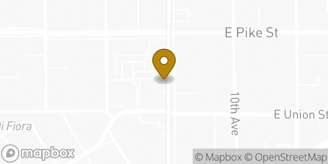 Map showing the location of Chipotle Mexican Grill in Seattle, WA 98122