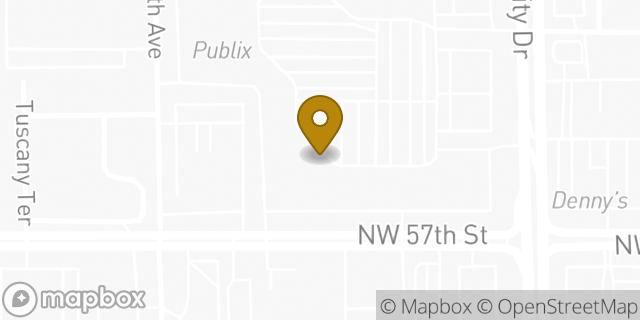 Map showing the location of Amazon Locker - Comeback in Tamarac, FL 33321