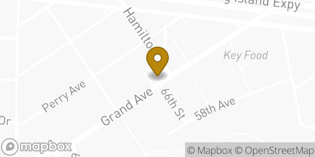 Map showing the location of Bank of America ATM in Maspeth, NY 11378