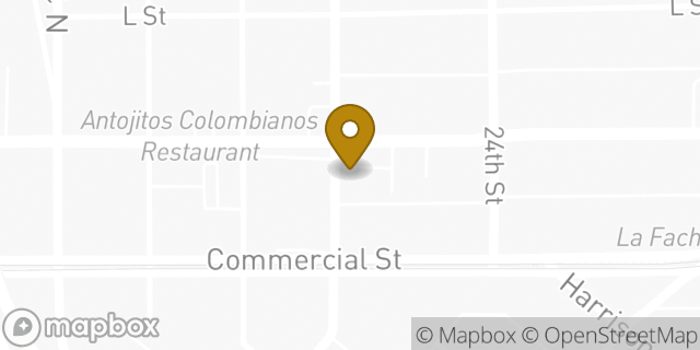 Map showing the location of AutoZone in San Diego, CA 92102