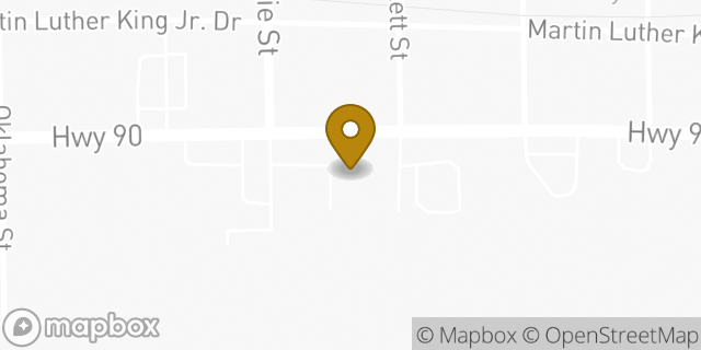 Map showing the location of Amazon Locker - Cloro in Liberty, TX 77575