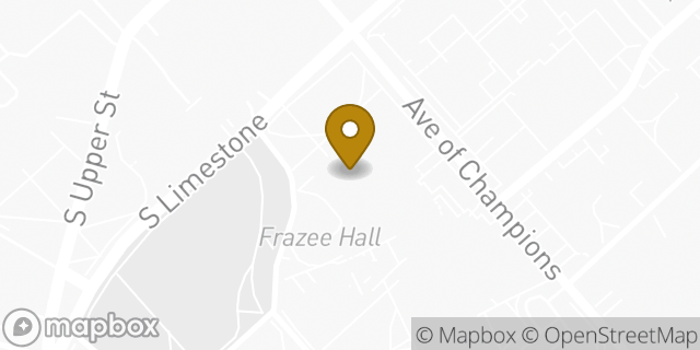 Map showing the location of Amazon Locker - Taye in Lexington, KY 40526