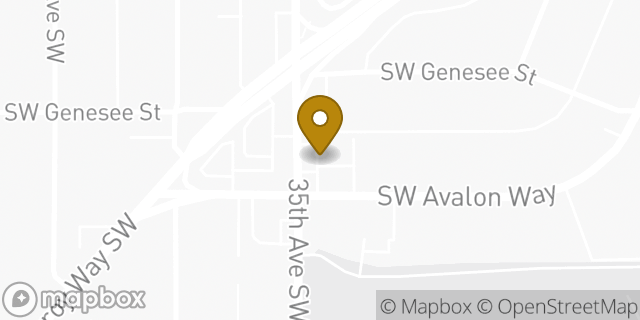 Map showing the location of ATM 7ELEVEN-FCTI in Seattle, WA