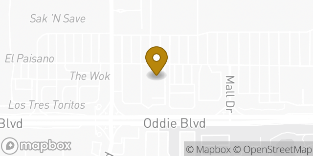 Map showing the location of AutoZone in Reno, NV 89512