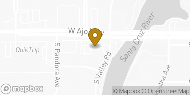 Map showing the location of Amazon Locker - Financing in Tucson, AZ 85713