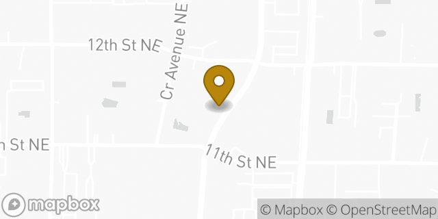 Map showing the location of Chipotle Mexican Grill in Atlanta, GA 30309