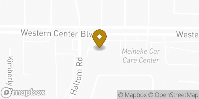 Map showing the location of Amazon Locker - Jawahar in Fort Worth, TX 76137