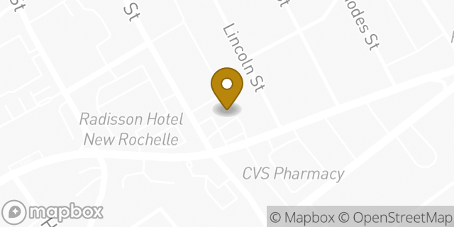 Map showing the location of Amazon Locker - Fabian in New Rochelle, NY 10801