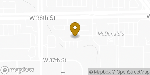 Map showing the location of Coinme in Indianapolis, IN 46254