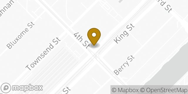 Map showing the location of Safeway in San Francisco, CA 94107
