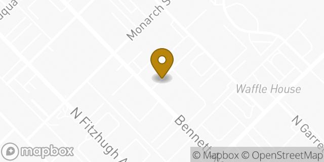 Map showing the location of The Church of Jesus Christ of Latter-day Saints in Dallas, TX 75206