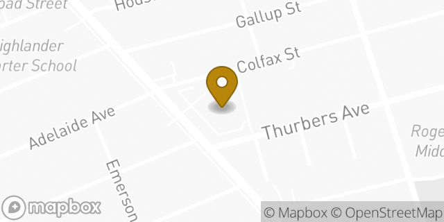 Map showing the location of CVS Pharmacy in Providence, RI 02905