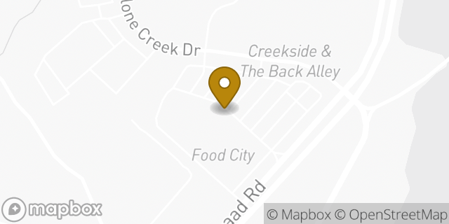 Map showing the location of Starbucks Coffee Company in Knoxville, TN 37931