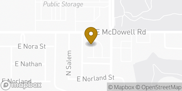 Map showing the location of QuikTrip in Mesa, AZ 85215