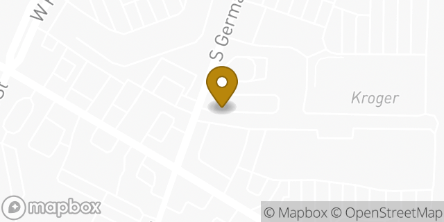 Map showing the location of McDonald's in Germantown, TN 38138