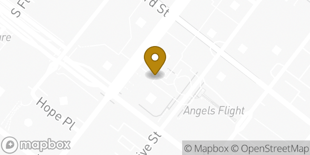 Map showing the location of Amazon Locker - Latte in Los Angeles, CA 90071