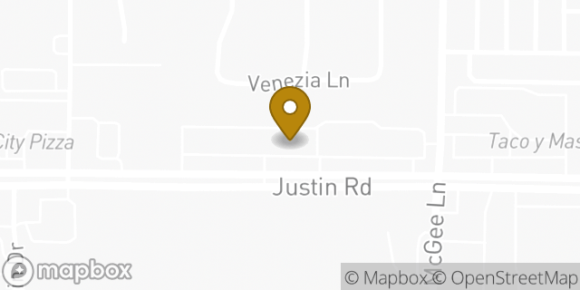 Map showing the location of Amazon Locker - Delinda in Lewisville, TX 75077