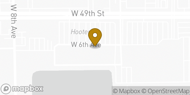Map showing the location of Amazon Locker - Timesaver in Hialeah, FL 33012