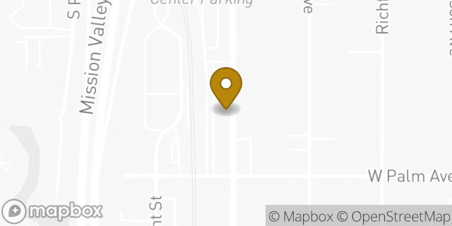 Map showing the location of Amazon Locker - Eline in El Cajon, CA 92020