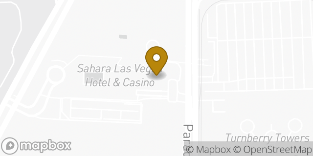 Map showing the location of Enterprise Rent-A-Car in Las Vegas, NV 89109